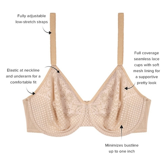Wacoal Minimizer Bra - Picture 3 of 3